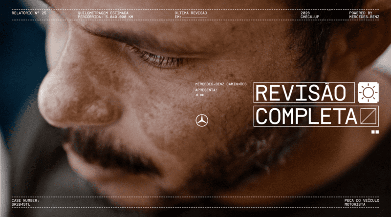 Mercedes-Benz lança “Revisão Completa” e transforma check-up de caminhões em plataforma de cuidado ao motorista